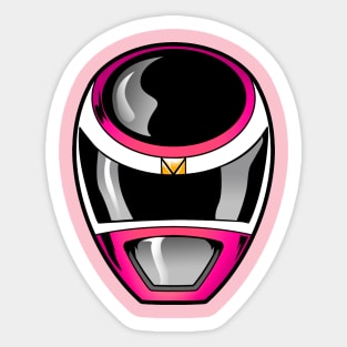 Pink Space Helmet Sticker